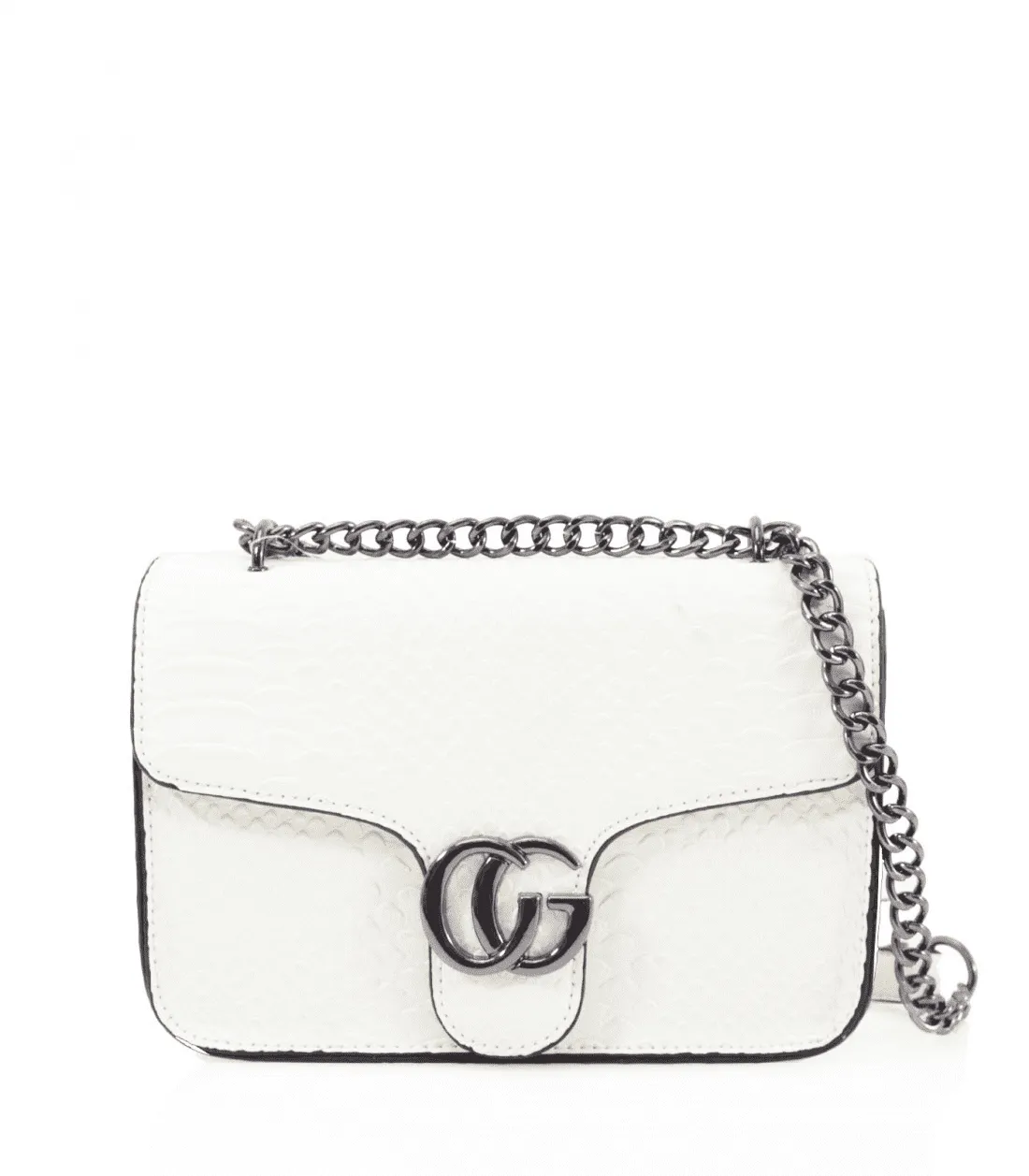 White Snake Bag Shoulder