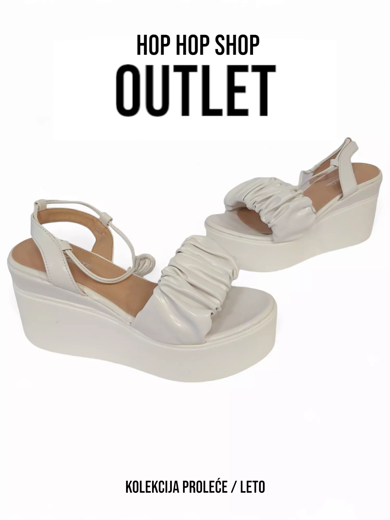 White Women's Sandals - LS070204