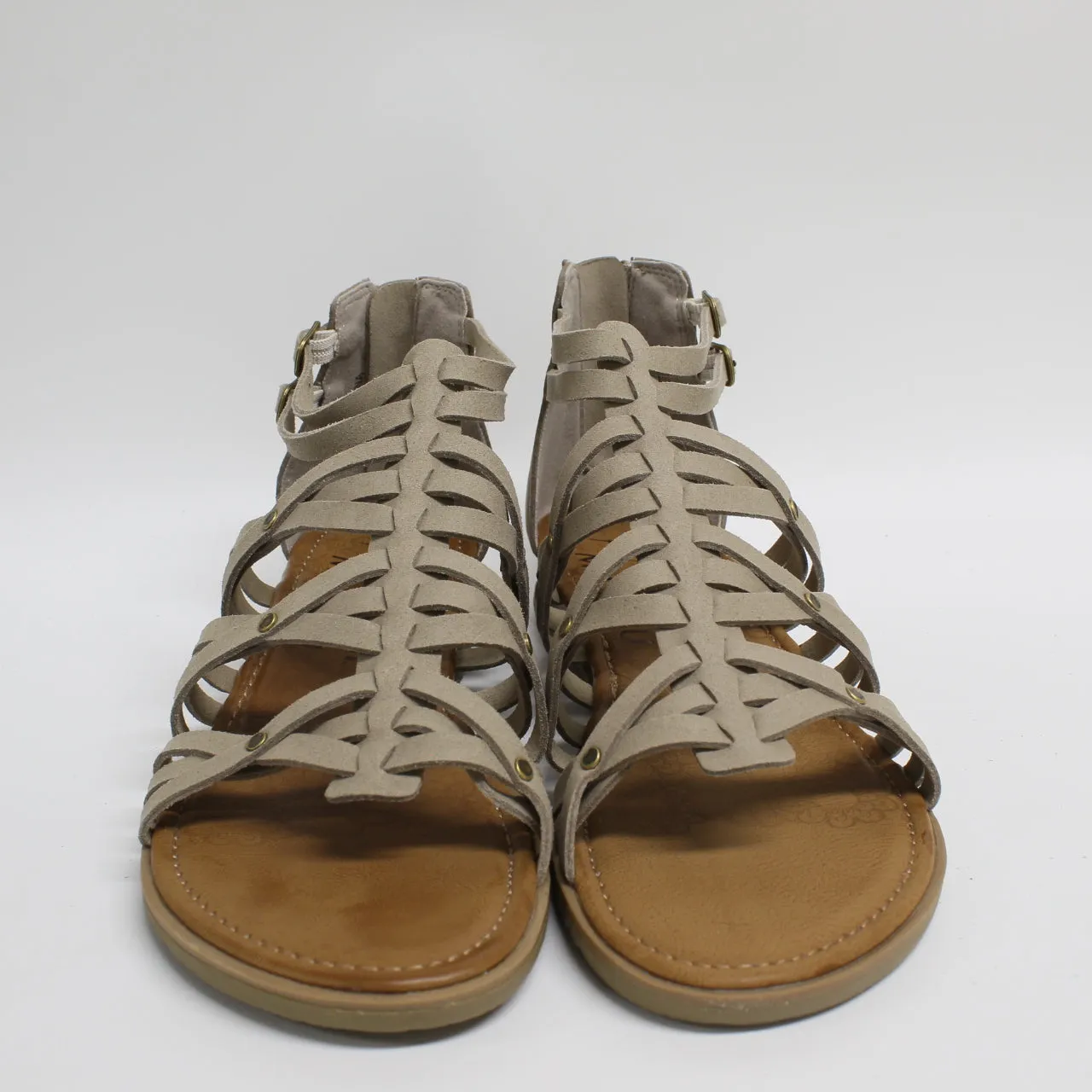 Blowfish Malibu Bloomy Weave Sandals Taupe UK Size 7 - Women's