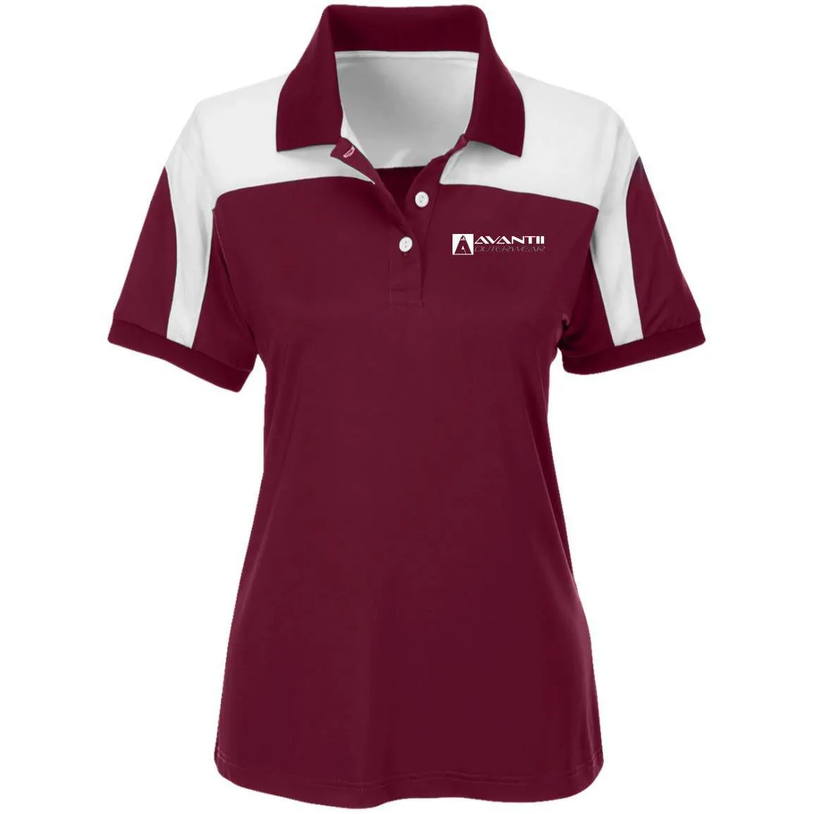 Women's Colorblock Polo Shirt