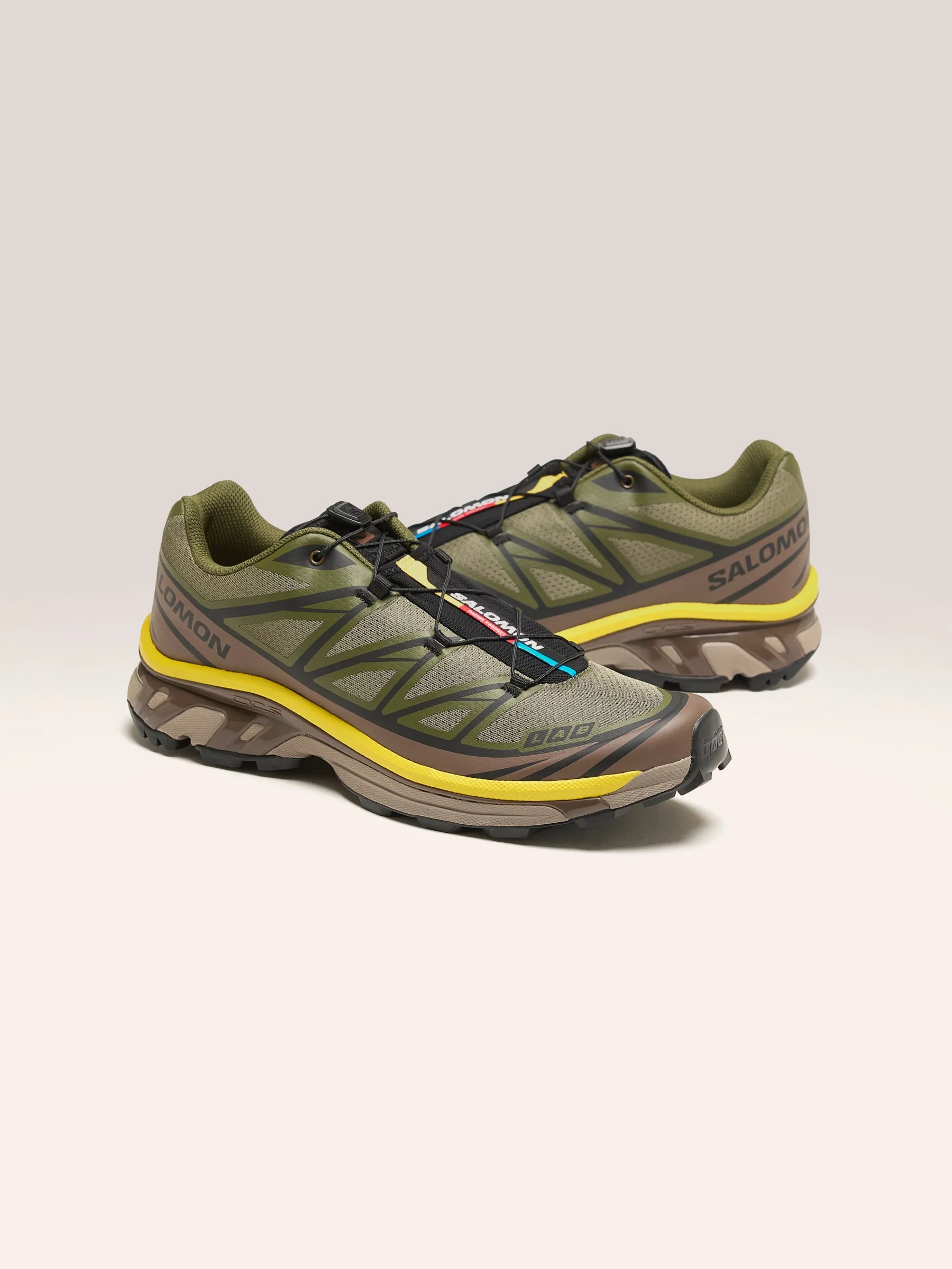 XT-6 Men's Olive Athletic Shoes - Size 242/OLI