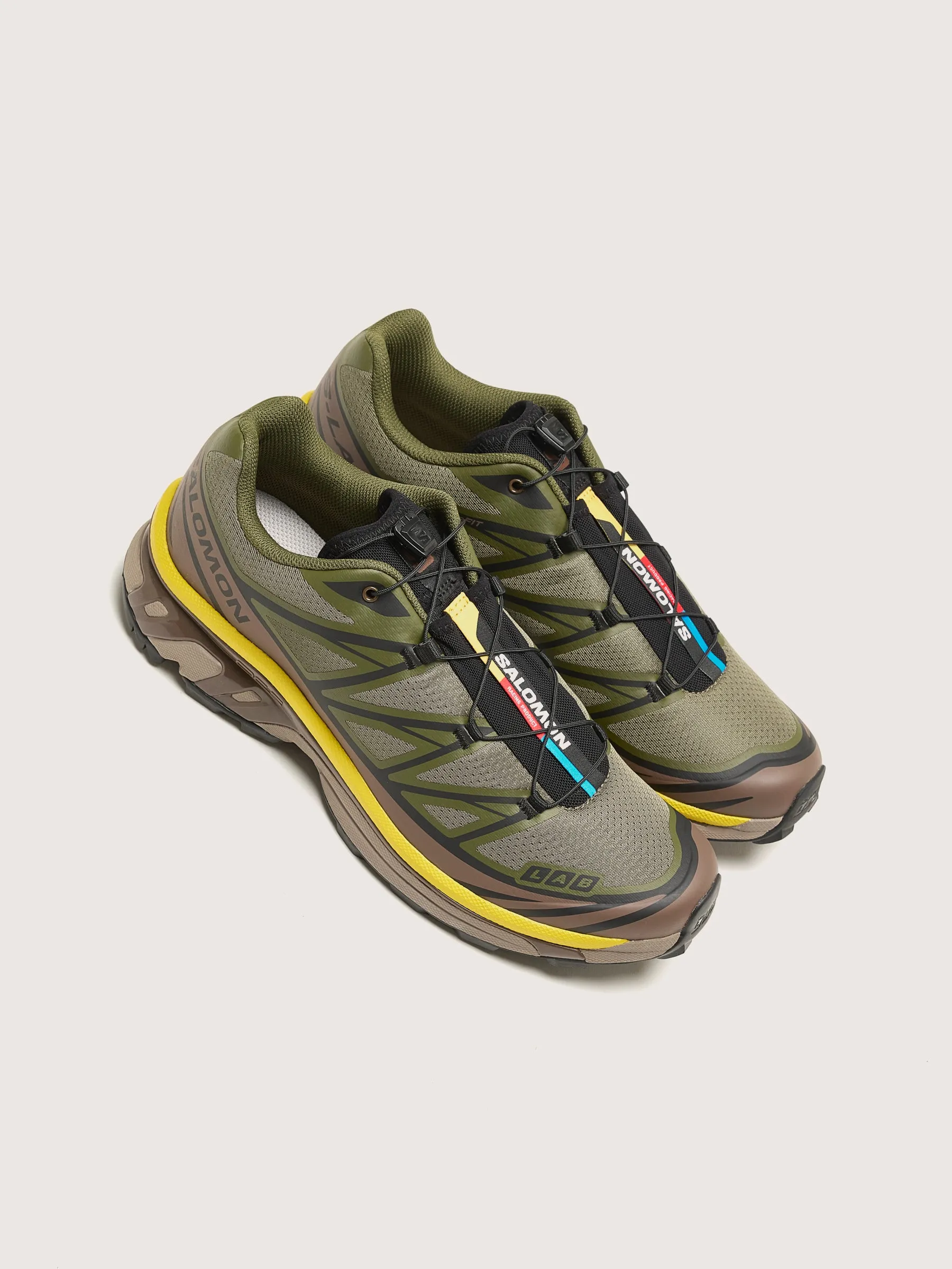 XT-6 Men's Olive Athletic Shoes - Size 242/OLI