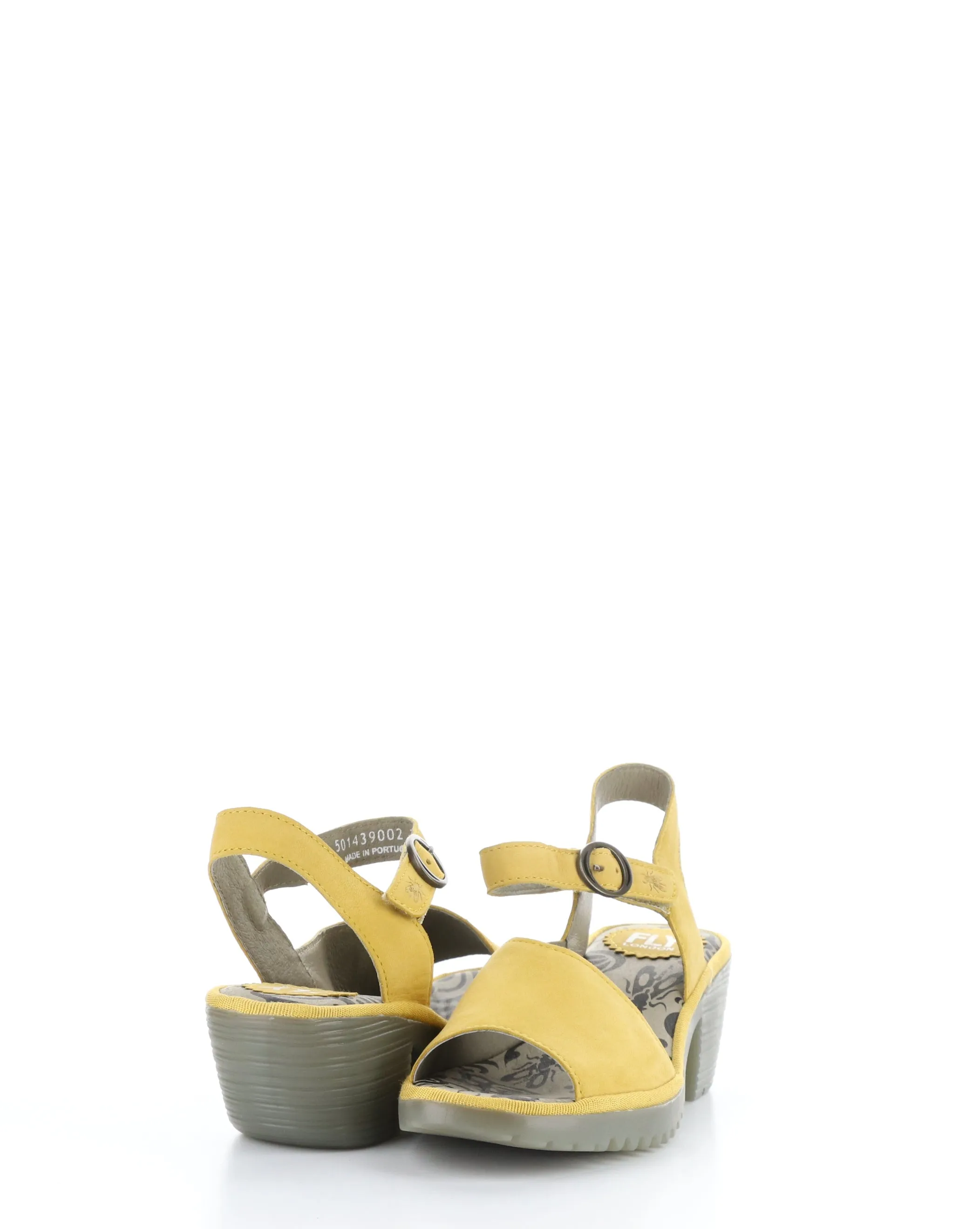 Yellow Velcro Sandals for Kids - BUMBLEBEE Theme - Size 002