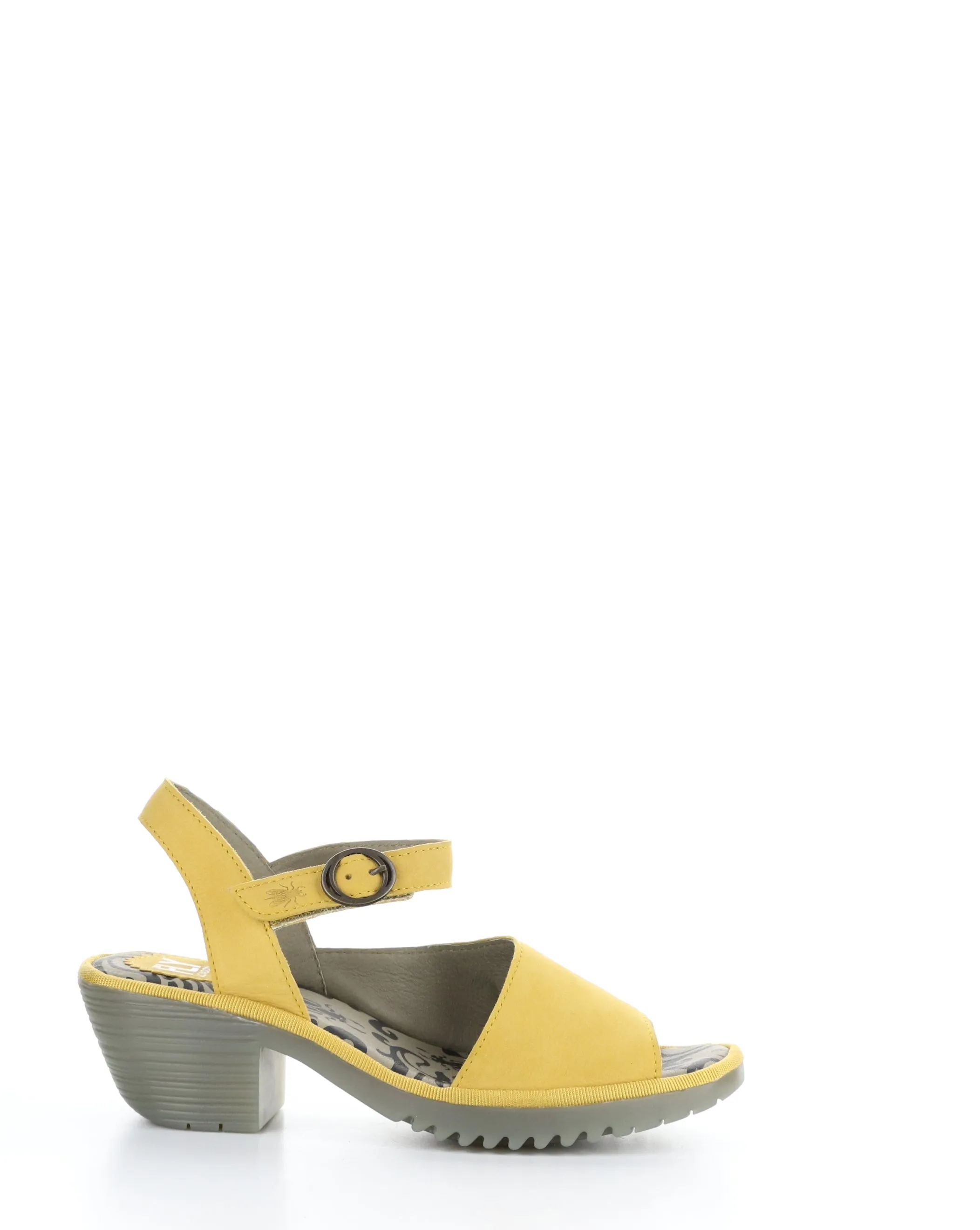 Yellow Velcro Sandals for Kids - BUMBLEBEE Theme - Size 002