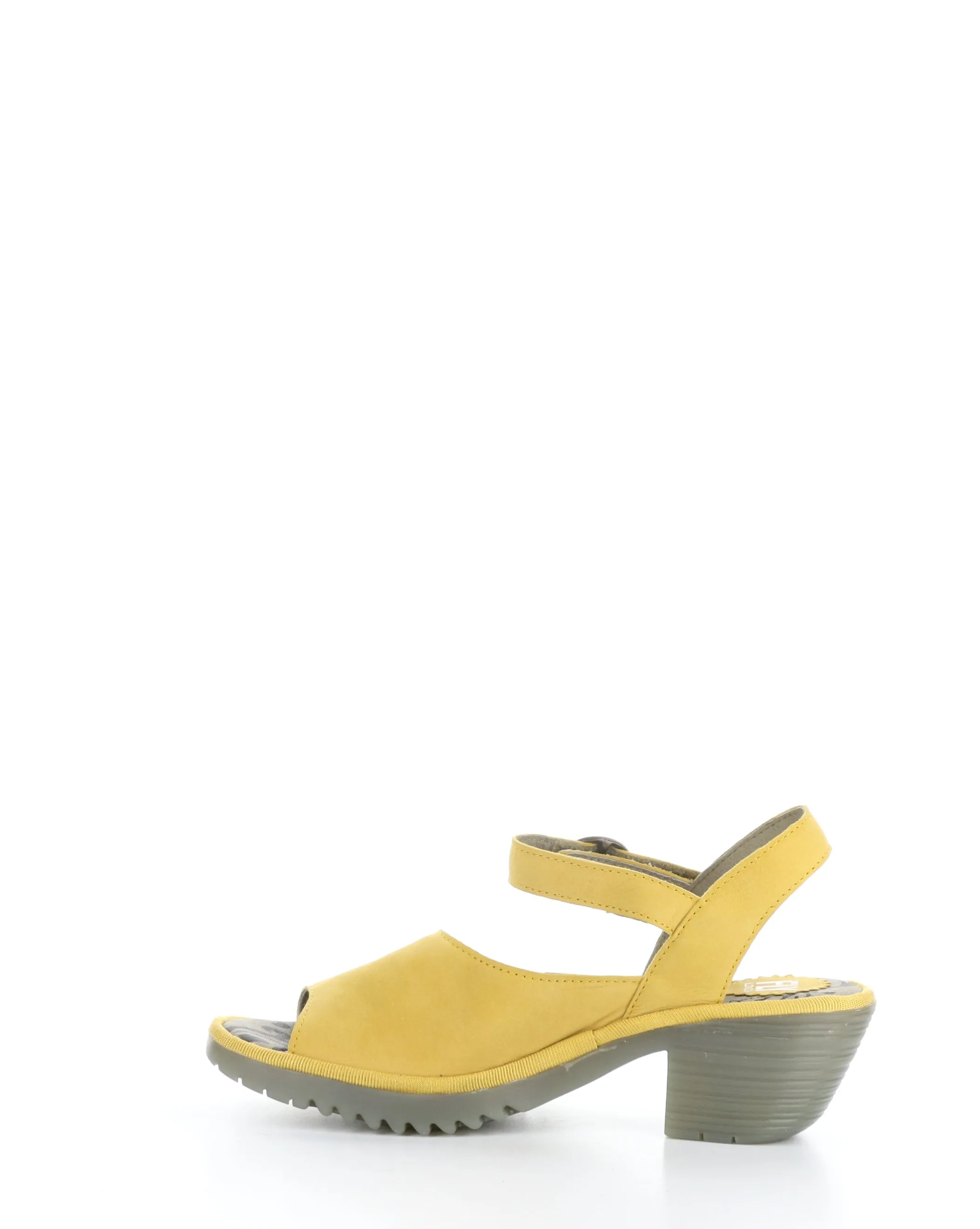 Yellow Velcro Sandals for Kids - BUMBLEBEE Theme - Size 002