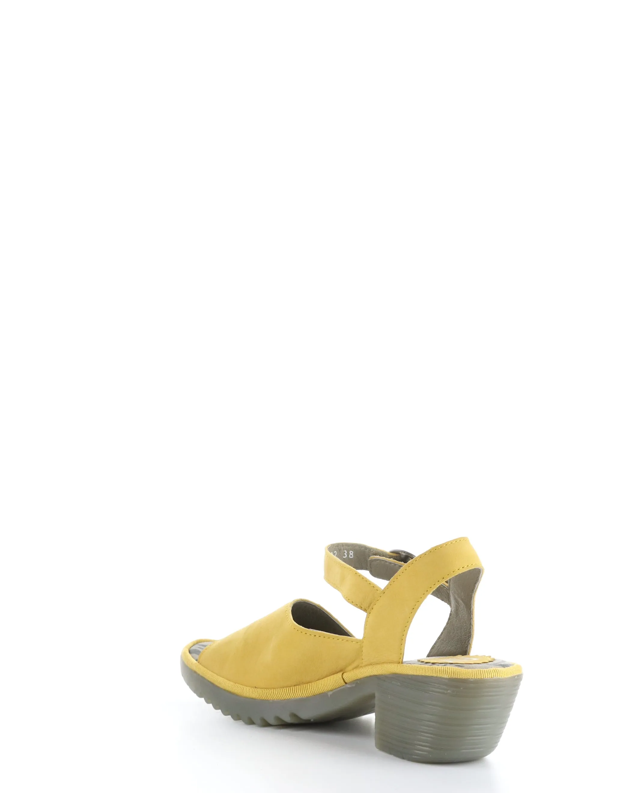 Yellow Velcro Sandals for Kids - BUMBLEBEE Theme - Size 002