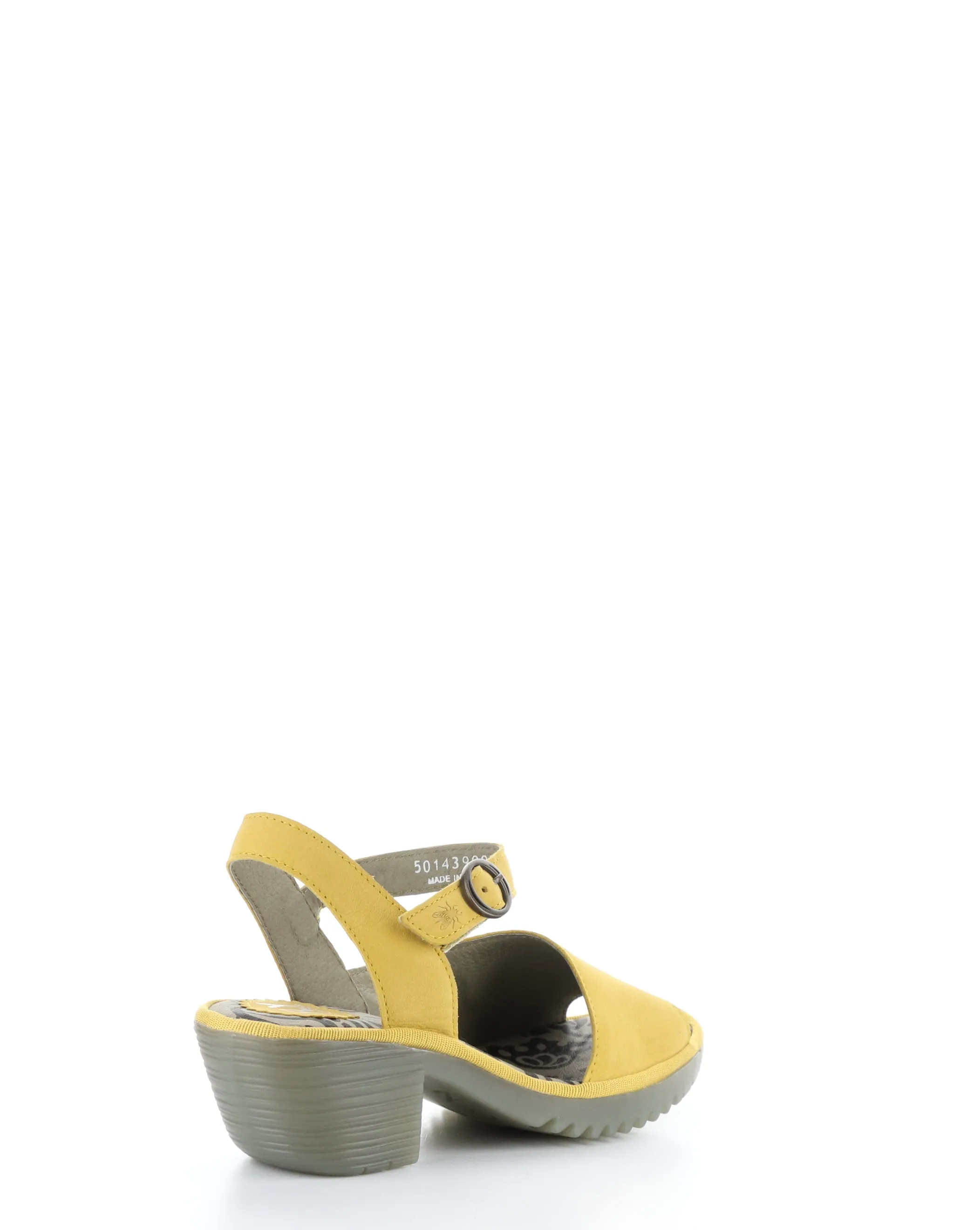 Yellow Velcro Sandals for Kids - BUMBLEBEE Theme - Size 002